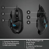 Logitech Mouse Gamer G502 Hero - Reborn Gamers