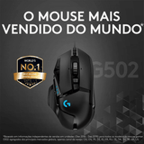 Logitech Mouse Gamer G502 Hero - Reborn Gamers