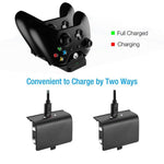Dock Duplo Controle Xbox One com 2 Baterias - Reborn Gamers
