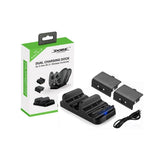Dock Duplo Controle Xbox One com 2 Baterias - Reborn Gamers